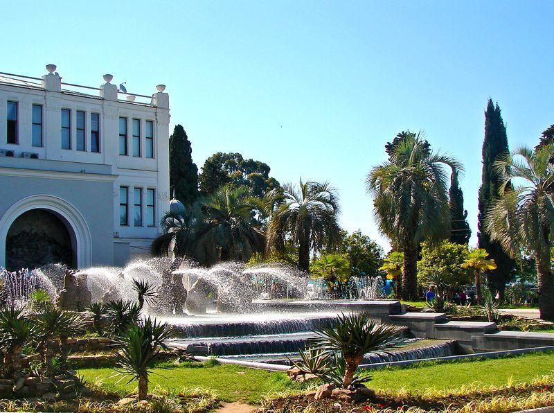 Guest House Belyi Lebed Sukhumi Eksteriør bilde